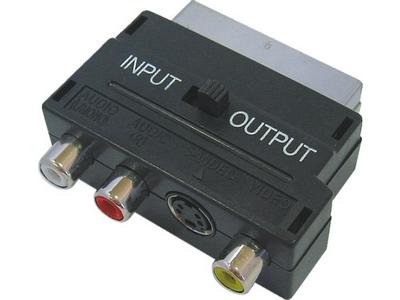 Ανταπτορας SCART Exxter S-Video 105016 Ανταπτορας SCART Exxter S-Video 105016