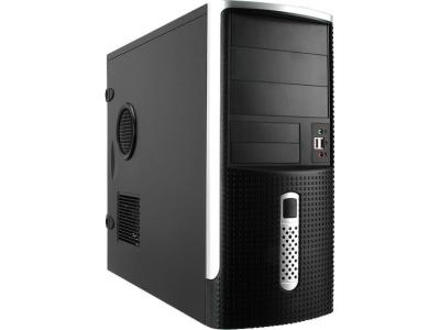 Inwin EA001 - κουτί Mid Tower - για μητρικές ATX / mATX - Black,silver Inwin EA001 - κουτί Mid Tower - για μητρικές ATX / mATX - Black,silver