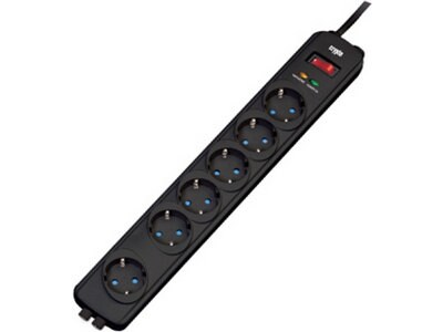 Πολύπριζο 6 Θέσεων Crypto Powerstrip SP-06TV Πολύπριζο 6 Θέσεων Crypto Powerstrip SP-06TV