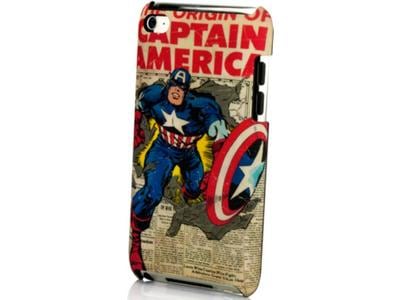 Marvel Captain America Newspaper - Θήκη MP3 player - Μπλε Marvel Captain America Newspaper - Θήκη MP3 player - Μπλε