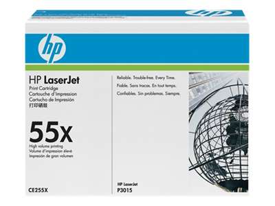 HP Toner αναλώσιμο - 55Χ Μαύρο HP Toner αναλώσιμο - 55Χ Μαύρο